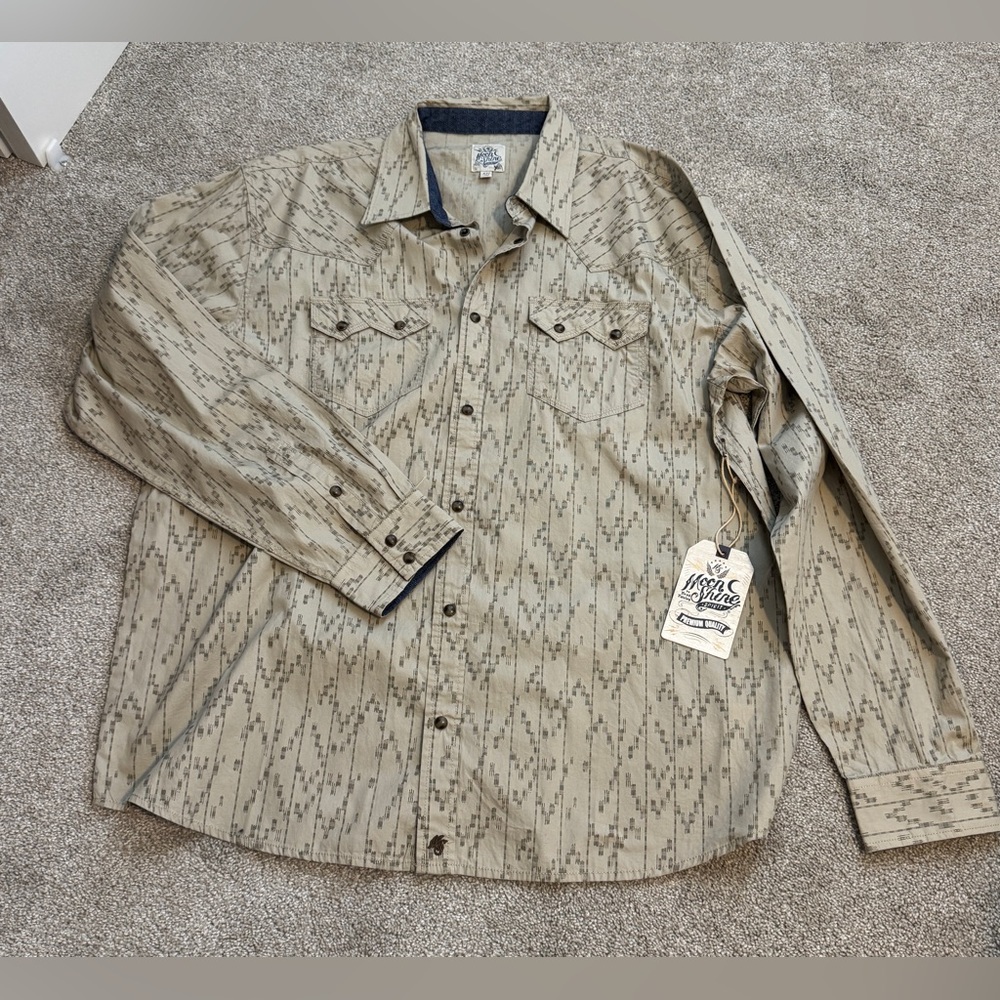 Moonshine spirits western Casual Button Down Shirt Relaxed Fit from Boot Barn